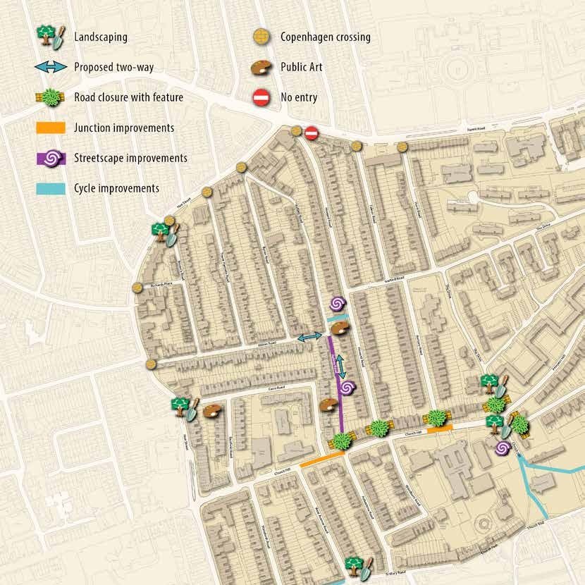 Flowerpots on parts of junctions are now "Road closures"??